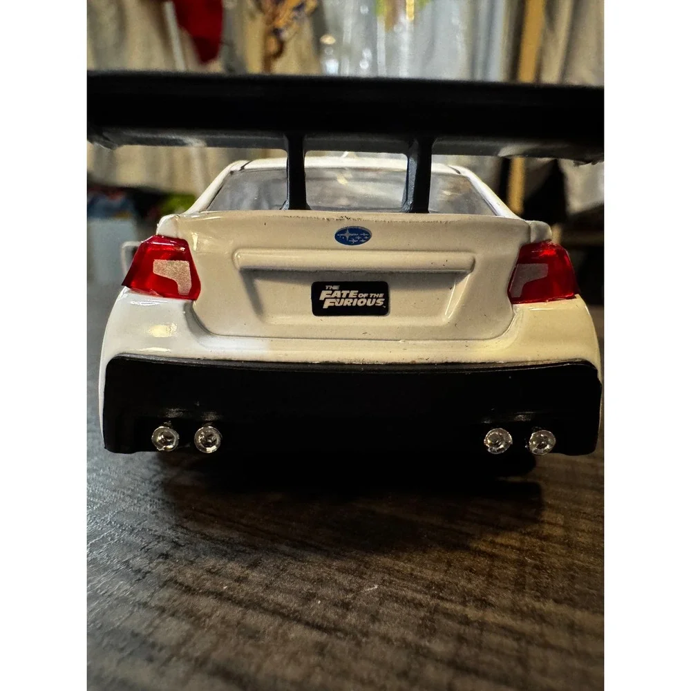 Fast Furious Diecast Car 1970 Dodge Charger SRT Subaru WRX‎ STI Scale 1:32 2017